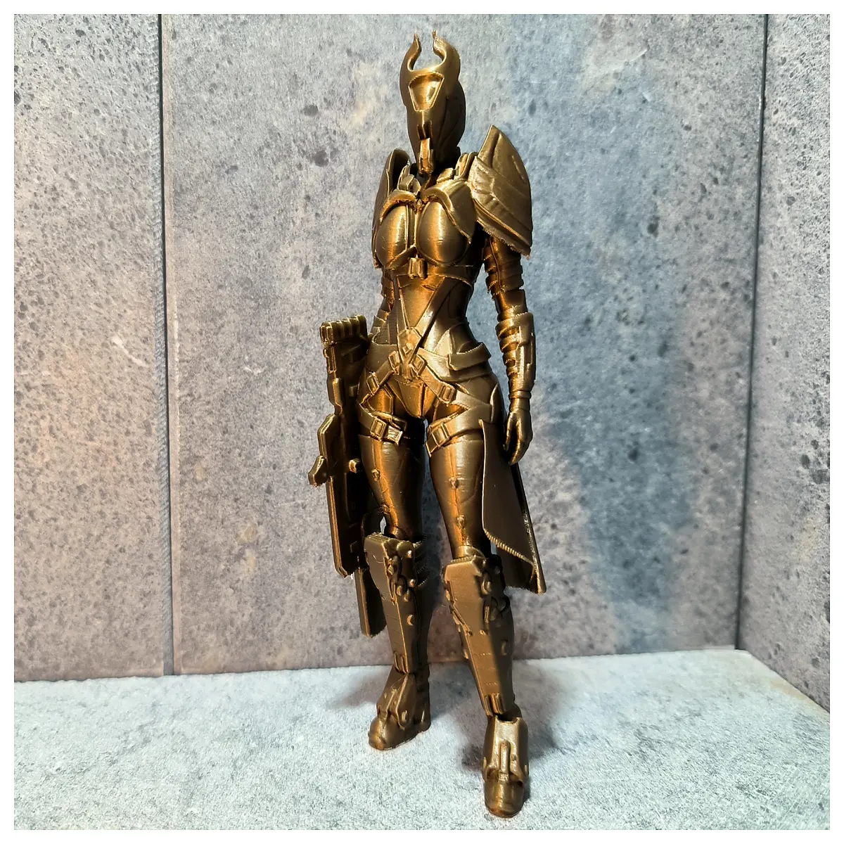 Female Statue Model Collectible Anime Character Battle Maid Desktop Decoration Art Figure
