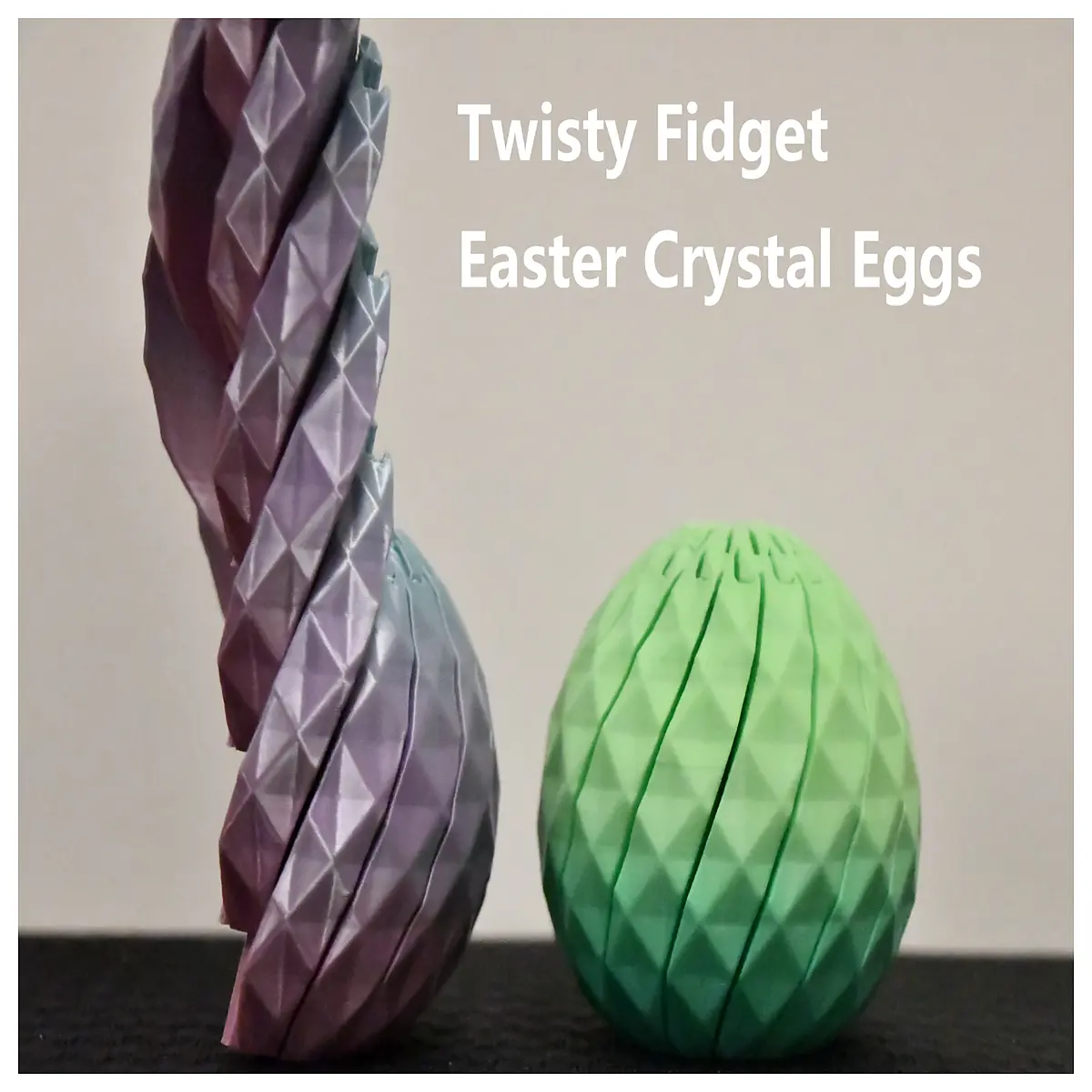 fidget toy easter crystal egg stress relief squeeze fidgeter sensory toy for kids adults anxiety relief fun gift