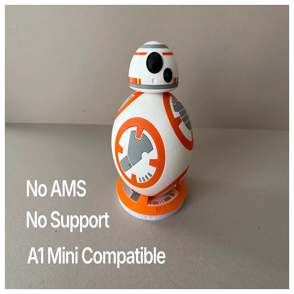 BB 8 Model Stand Display Stand Toy Collection Home Decor Desktop Display Stand Model Showcase