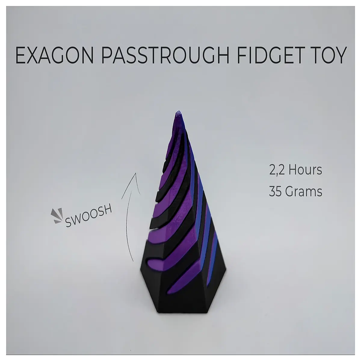 Hexagon Puzzle Toy Stress Relief Gadget Fidget Toy Brain Teaser Anxiety Relief