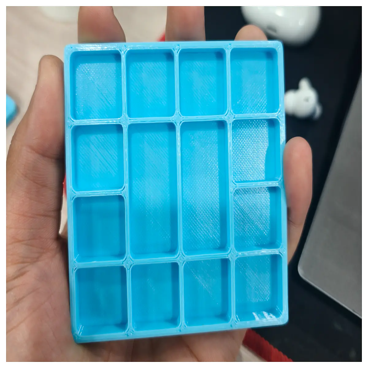 magnetic parts organizer tray for screwdriver repair electronics maintenance storage box