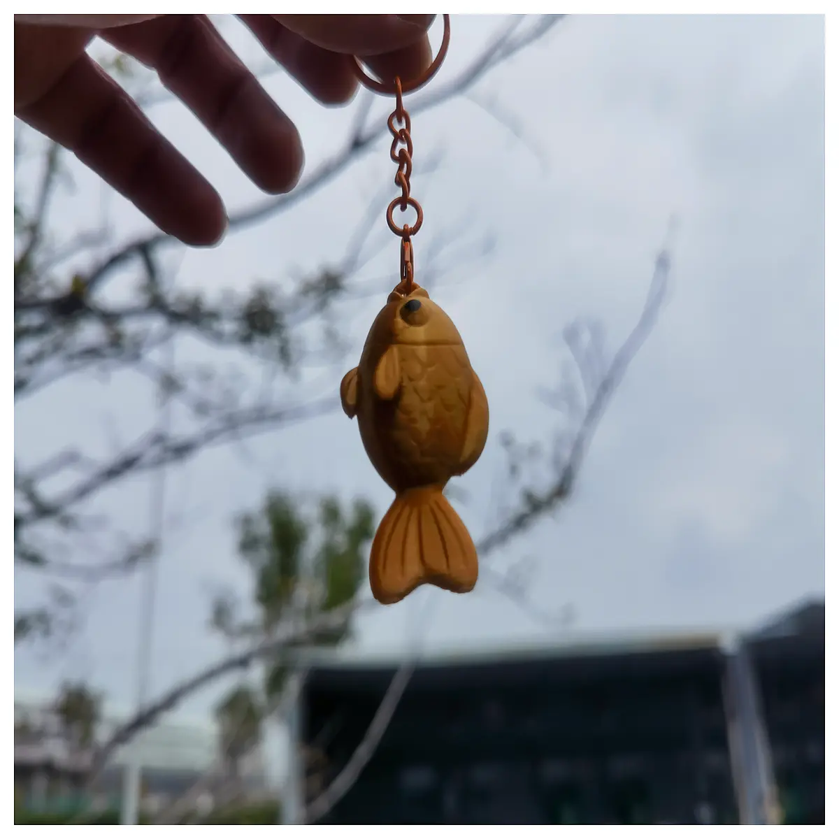 fishing keychain fish charm for anglers tackle box accessories
