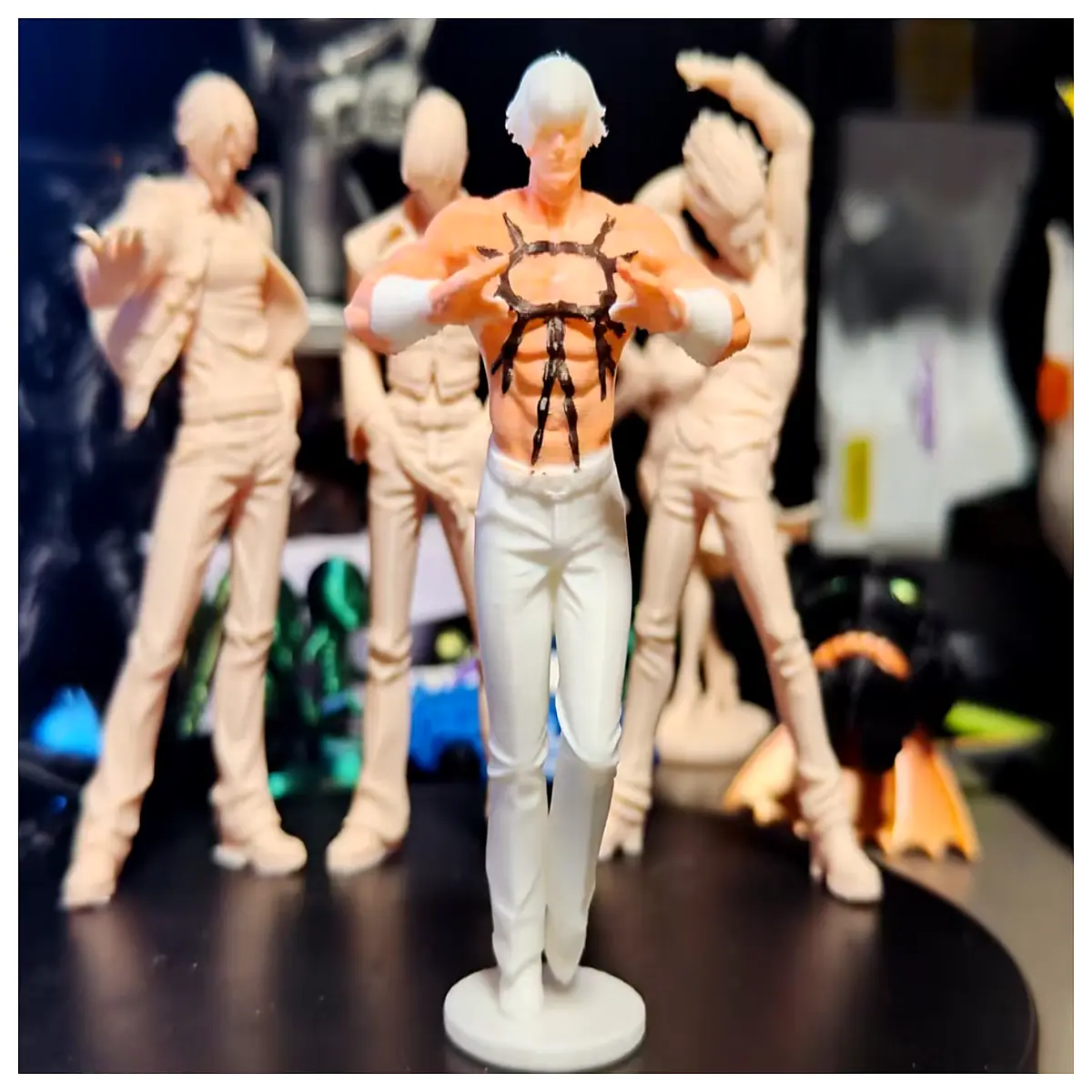 snk king of fighters orochi boss figure collectible action toy