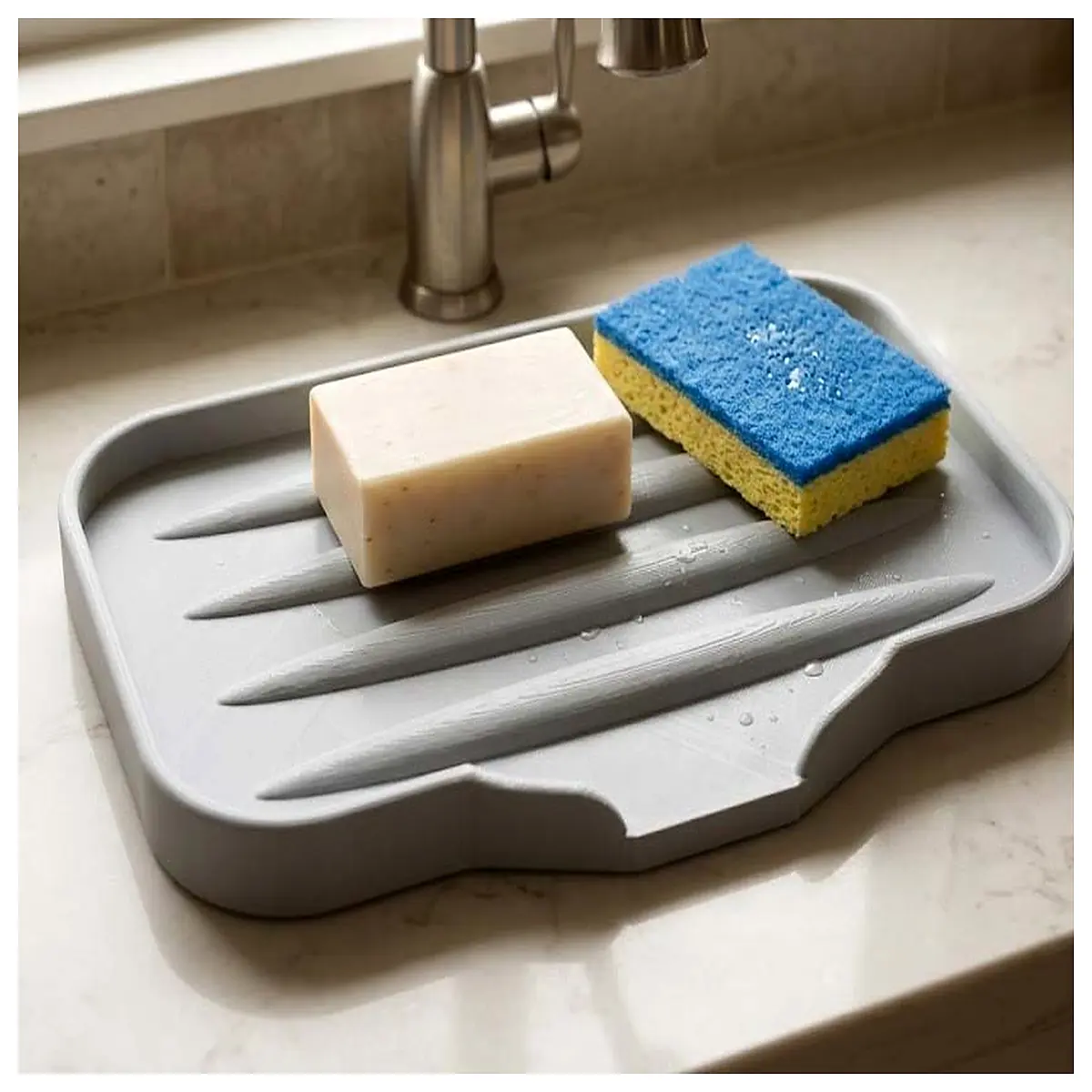 kitchen utility tray non slip serving platter for food prep baking sheet organizer duty