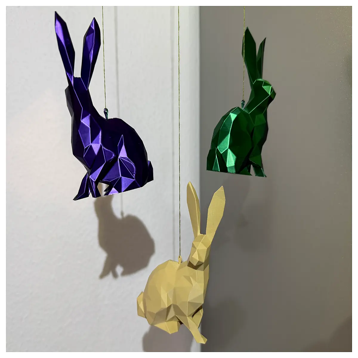 easter hanging bunny decor spring festival party supplies home wall ornament