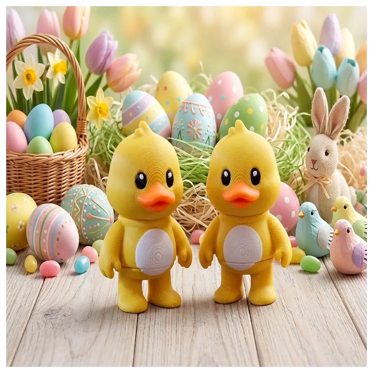 cute movable rubber duck fridge magnet set kawaii desk organizer clip funny animal novelty kids
