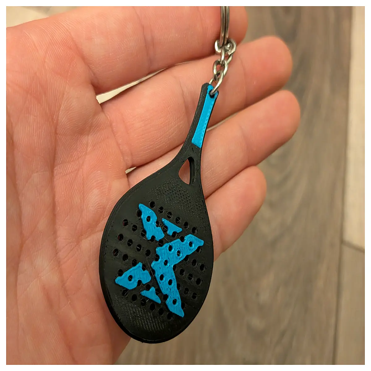 Nox Racket Shaped Keychain Mini Tennis Toy Court Souvenir Tennis Gift Racket Accessory