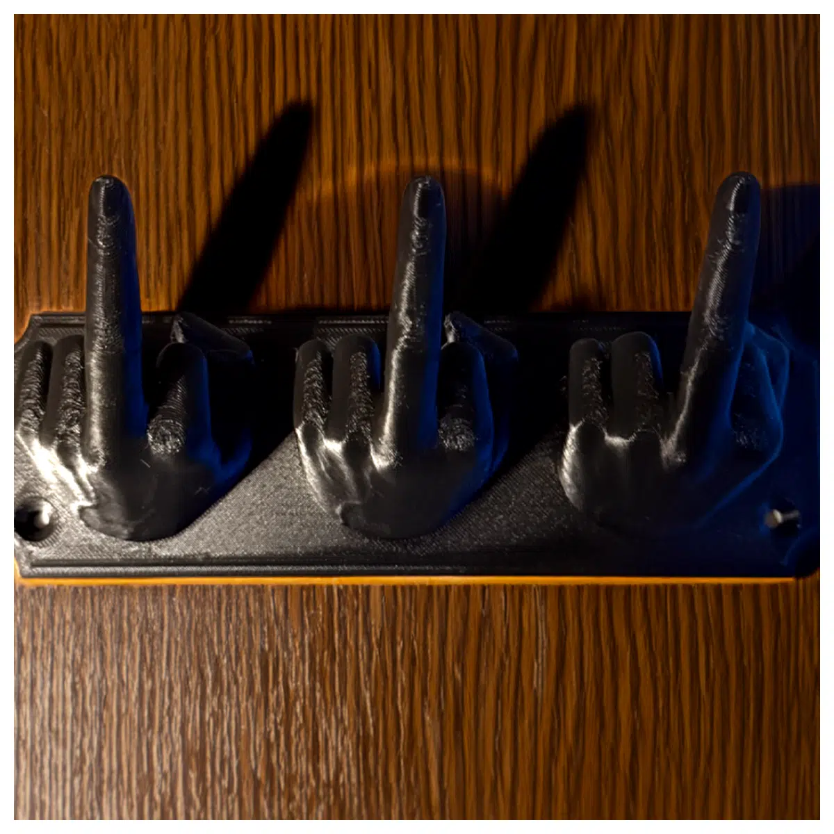fingernail key hook wall mounted organizer for bathroom entryway home storage