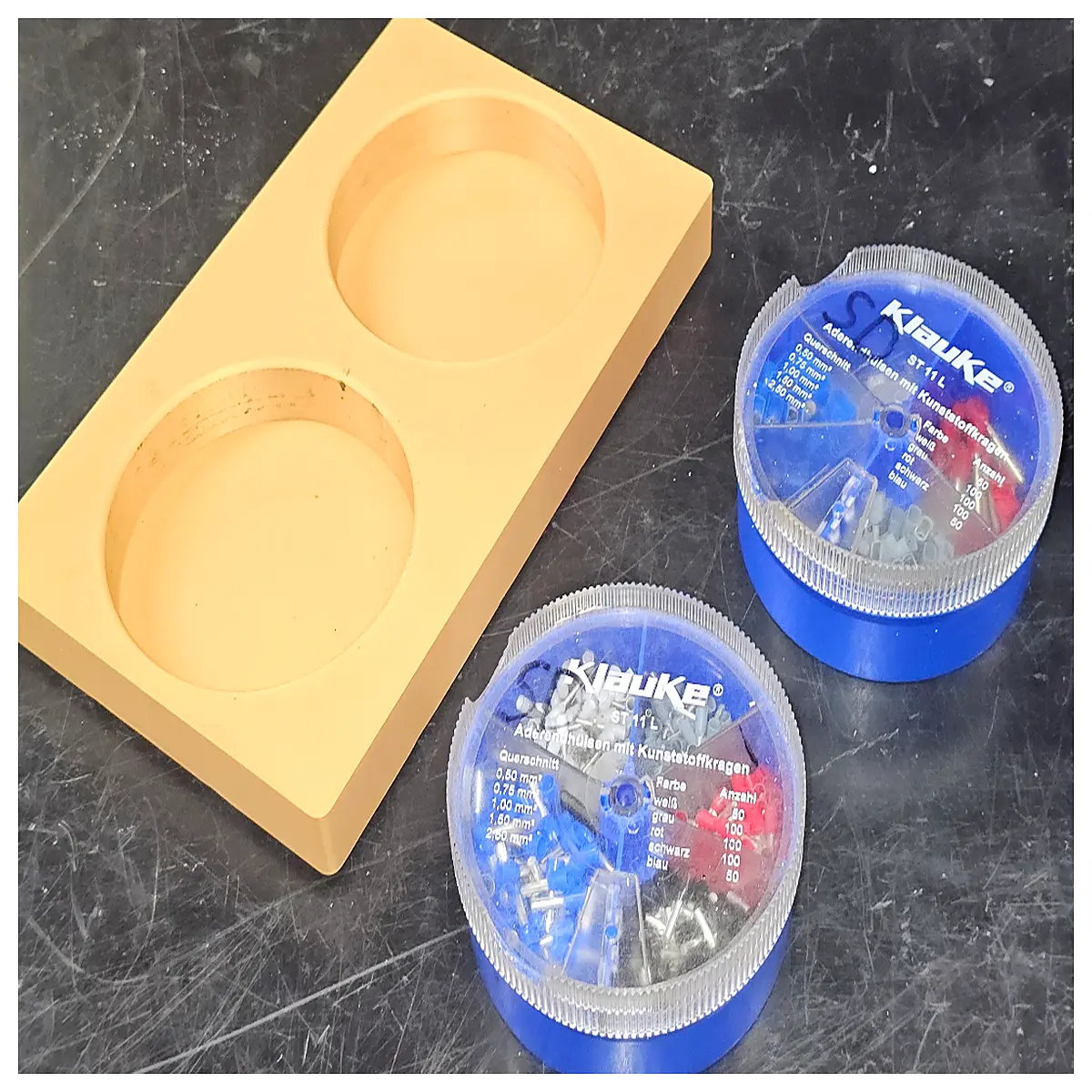 Insulated Terminal Box Organizer Gridfinity Electrical Parts Storage Box Electronics Project DIY Insulation Protection