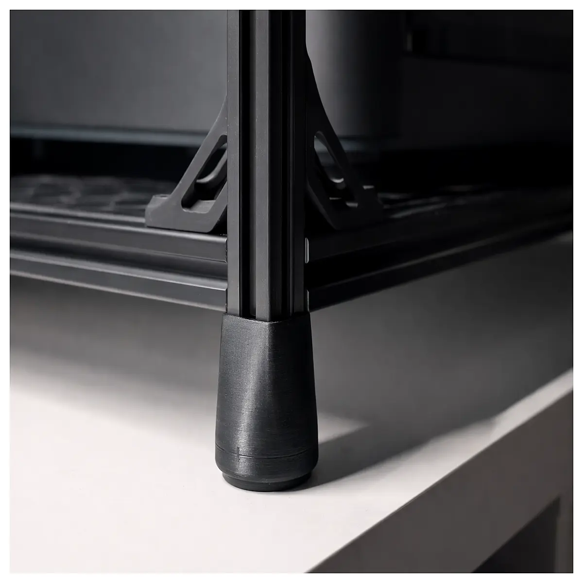 Profile Pads Vibration Dampers Frame End Caps Stabilizing Supports Structural Component Accessories Vibration Reduction
