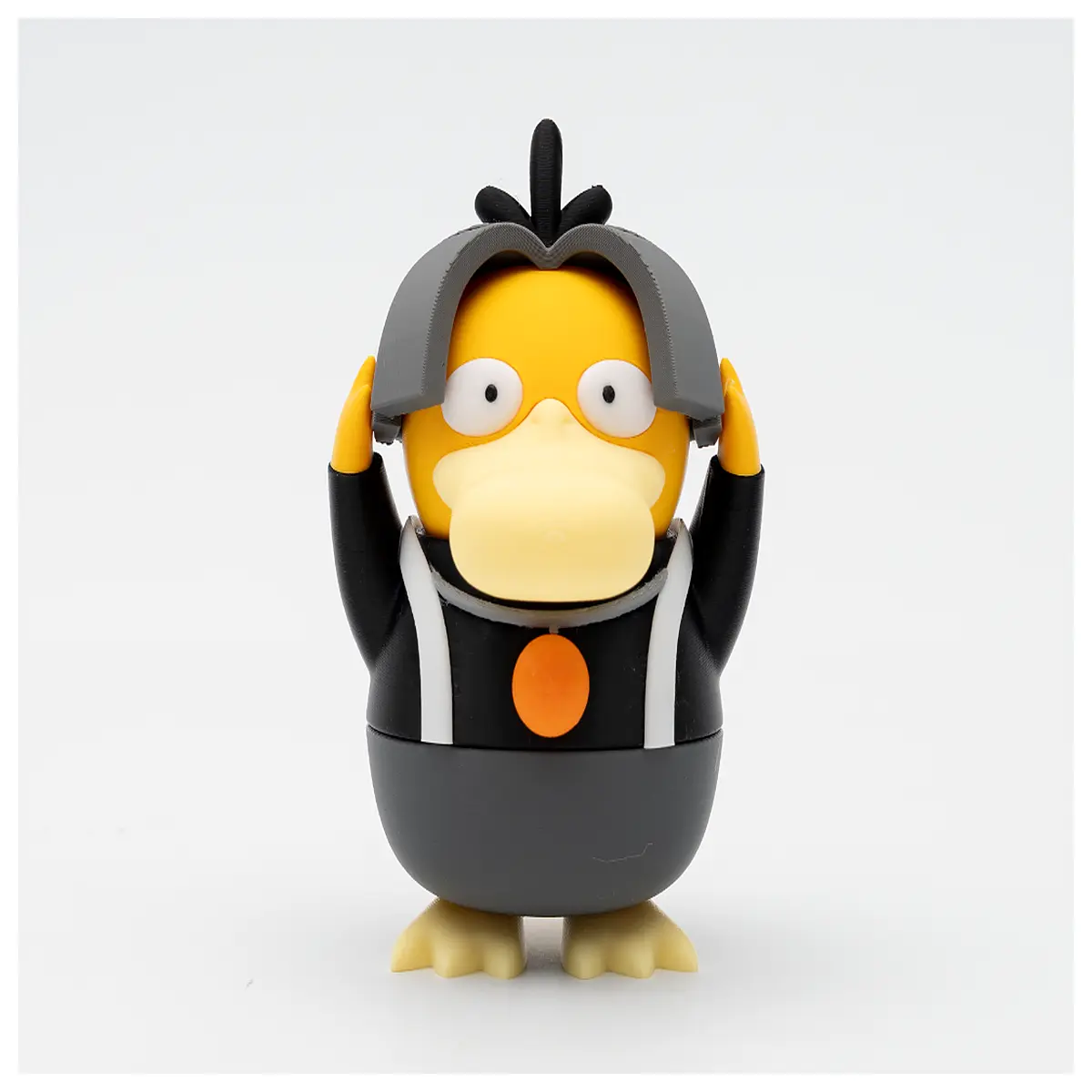 Duck Toy Zhendesini Infant Educational Plush Duck Early Learning Developmental Toy Kids Duck Model Simulation Parent Child Interaction