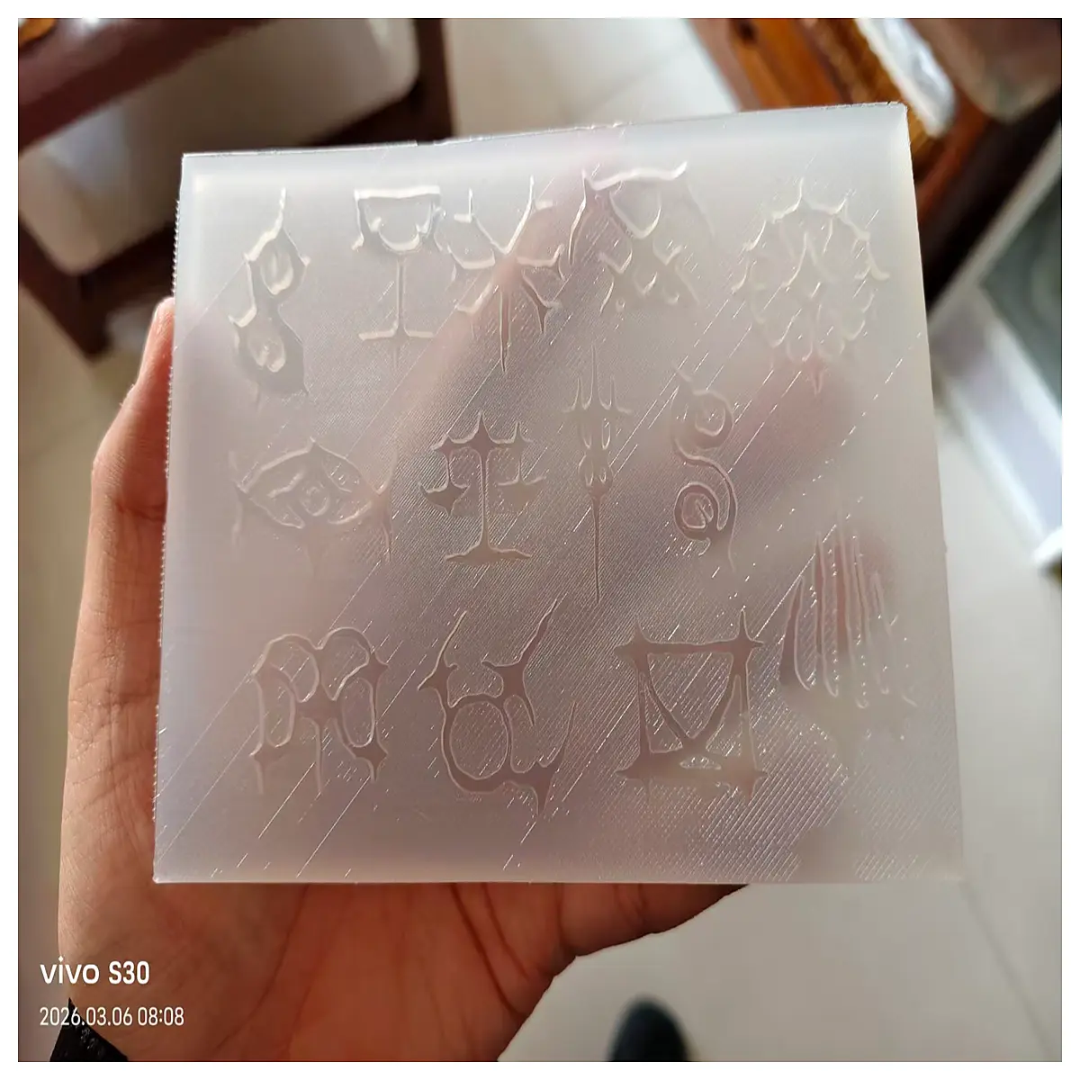 Mark Flip Template Model Making Accessories DIY Sculpture Casting Parts