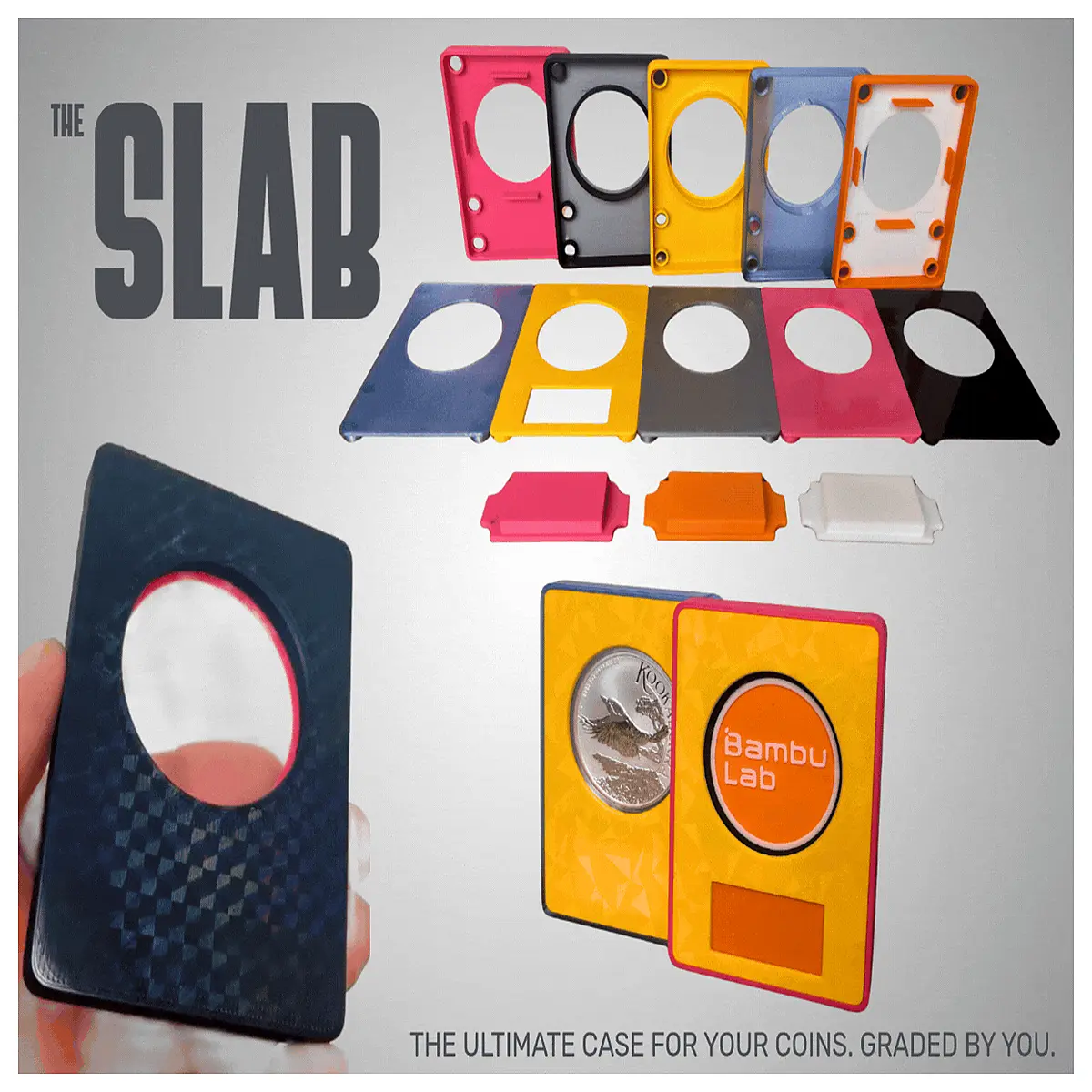 SLAB Ultimate Coin Storage Box The Ultimate Coin Storage Solution Organize Coins Enhance Collection Value Coin Storage Box Money Box