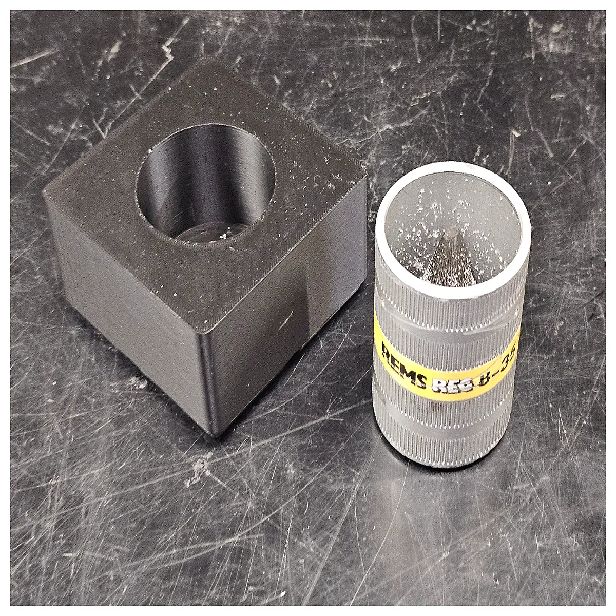 gridfinity deburring tool magnetic base tube burr remover chamfering storage organizer parts