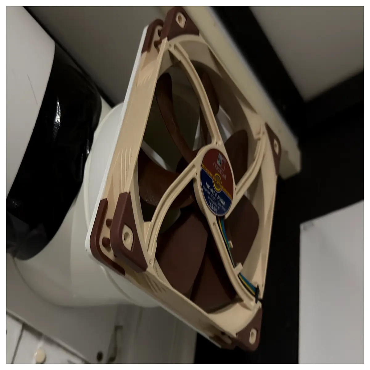 125mm Ventilation Duct Bracket PC Support Holder Duct Accessory Cooling Bracket