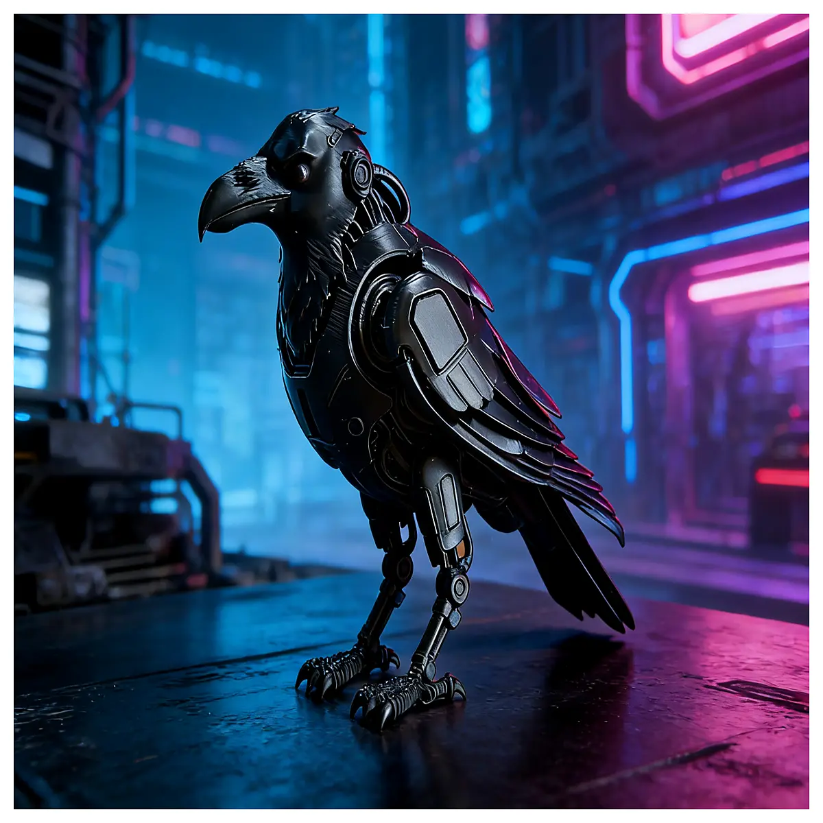 mechanical raven amaterasu cosplay prop