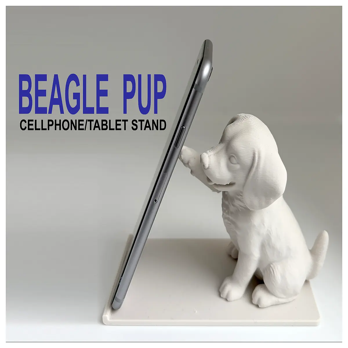 Beagle Dog Phone Tablet Holder Pet Stand Support Dog House Accessory Dog Toy Elevated Stand Stable Support