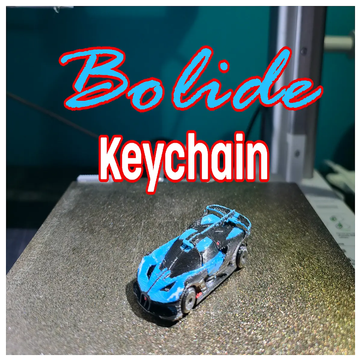Bolide Keyring Model Car Collectible Car Decoration Car Accessories