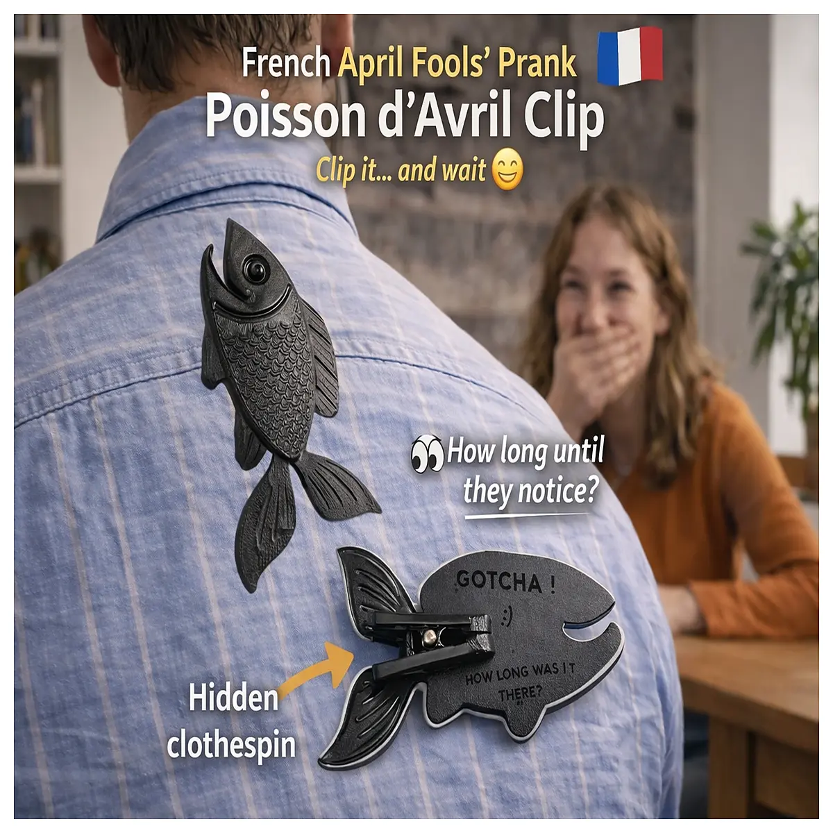 april fool s day prank fish toy funny gag friends office humor