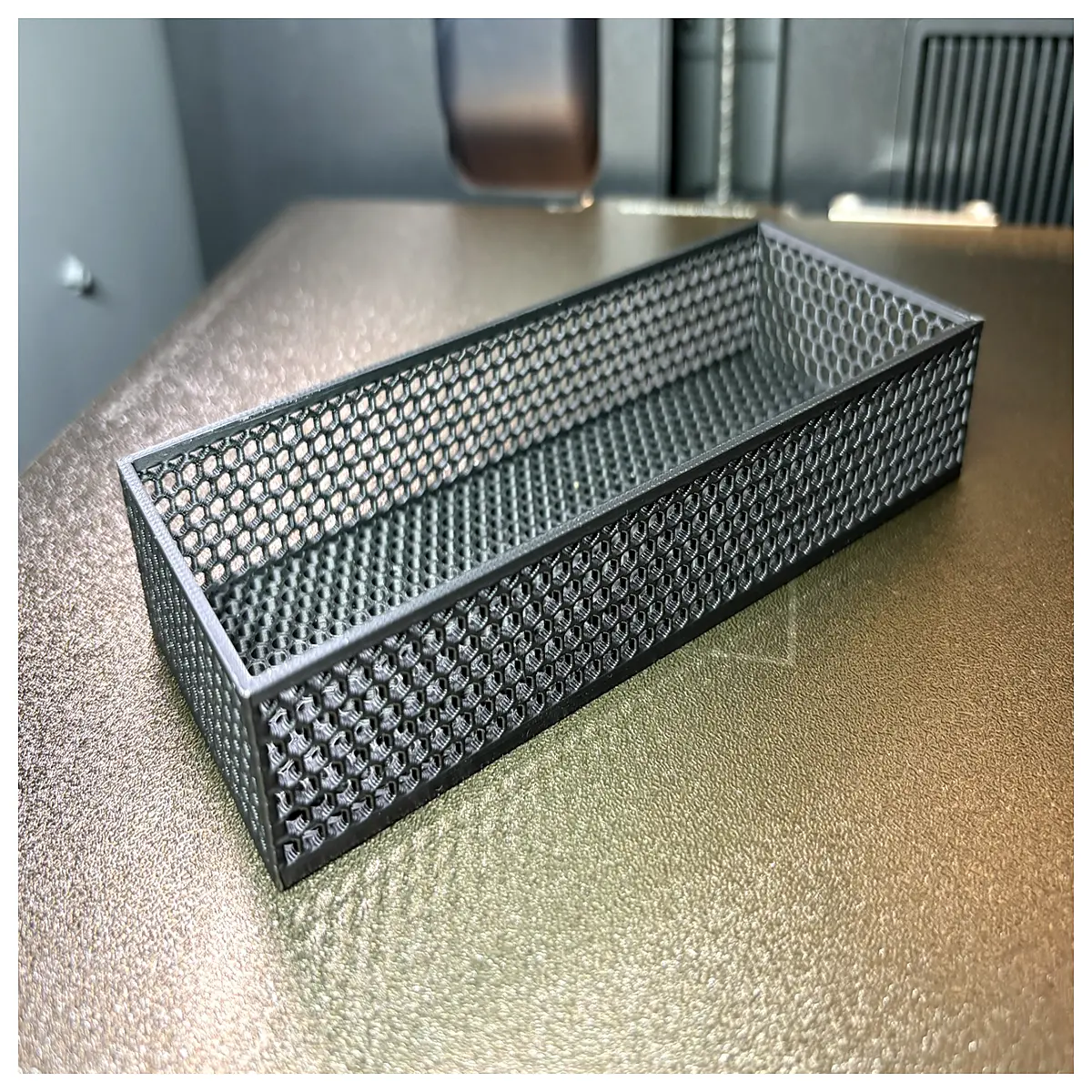Honeycomb Desktop Storage Box Desk Organizer Storage Container Home Organization Multi Tier Shelf Office Desk Storage Solutions
