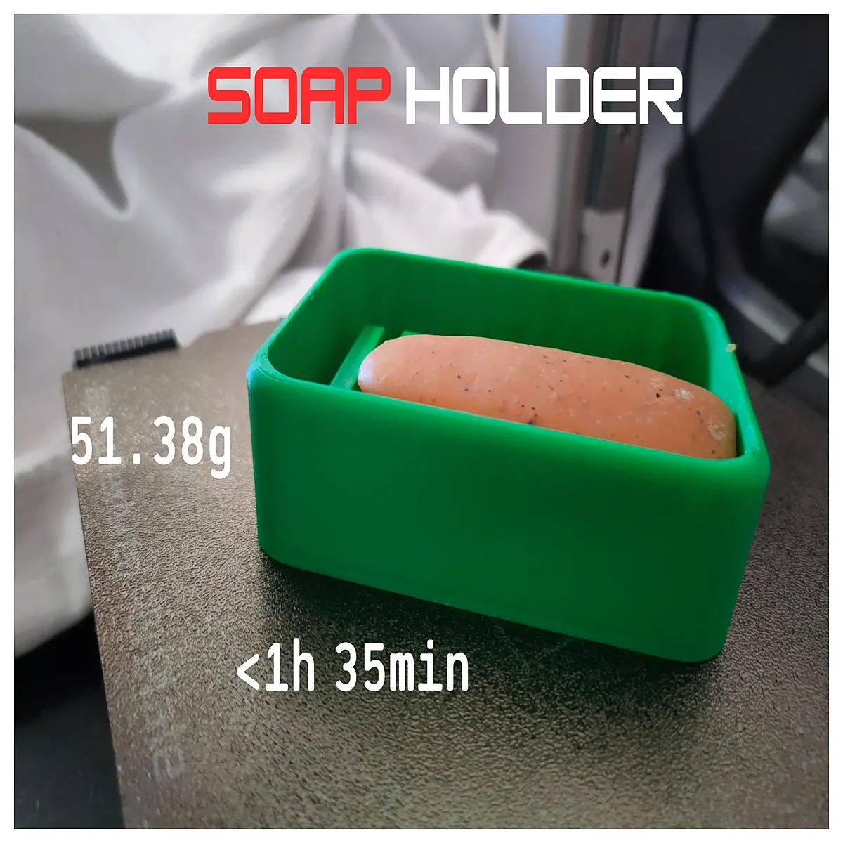 Soap Dish Holder Bathroom Shelf Organizer Kitchen Soap Rack Wall Mounted Modern Simple Storage