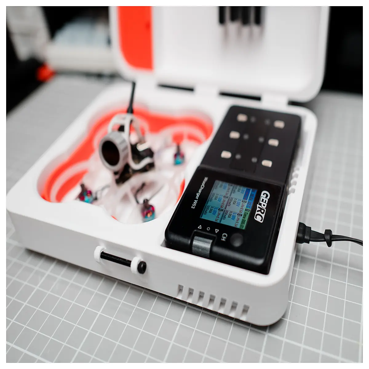 Boda HD65 75Pro Circle Machine Accessories Charger Organizer Box GP W63 Assembly Repair Tools