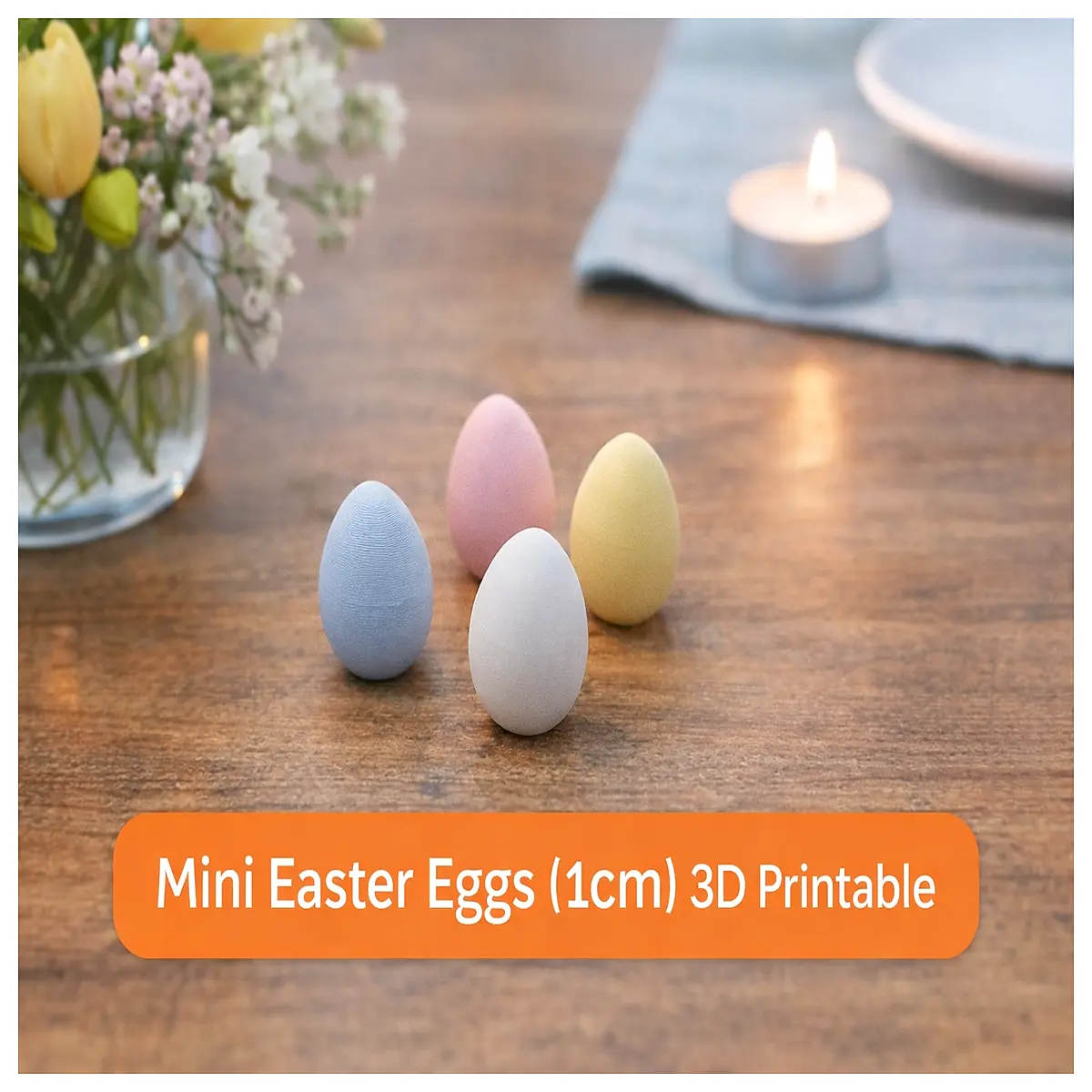 1cm Mini Resurrection Eggs Decoration Miniature Easter Toys Festive Small Gifts Easter Decor Accessories