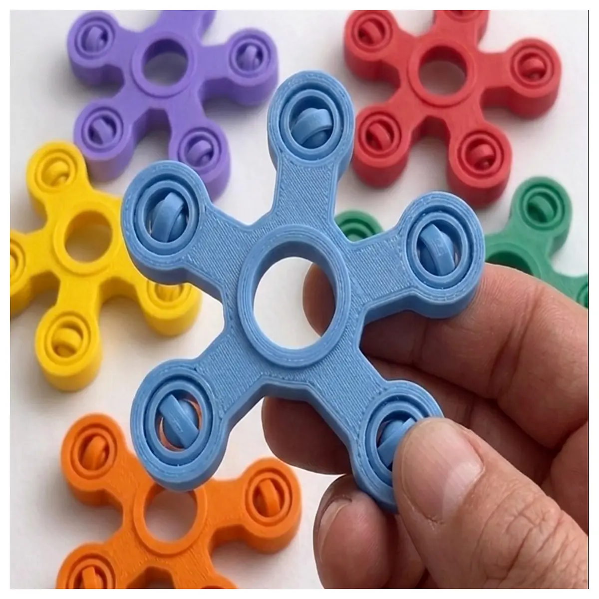 Gyro Printer Accessories Rotating Stress Relief Toy Printing Relief Tool Gyro Accessories for Printing