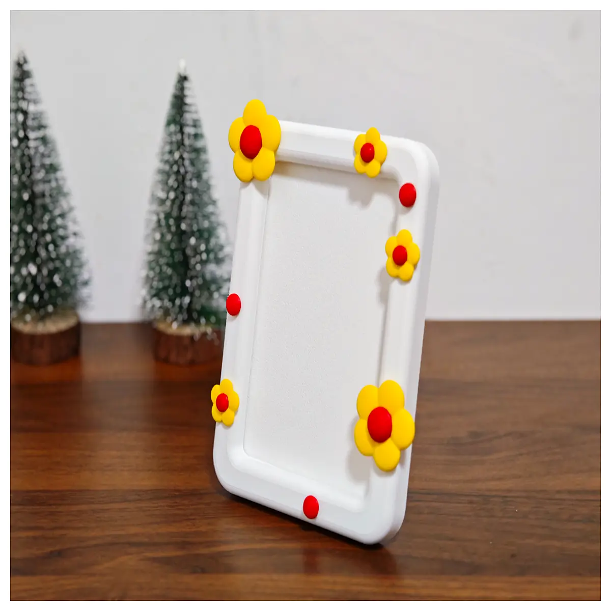 Mini Sunflower Photo Frame 5 Inch Decorate Photos Best Friend Anniversary Forever Flower Frame Creative Decorative Item