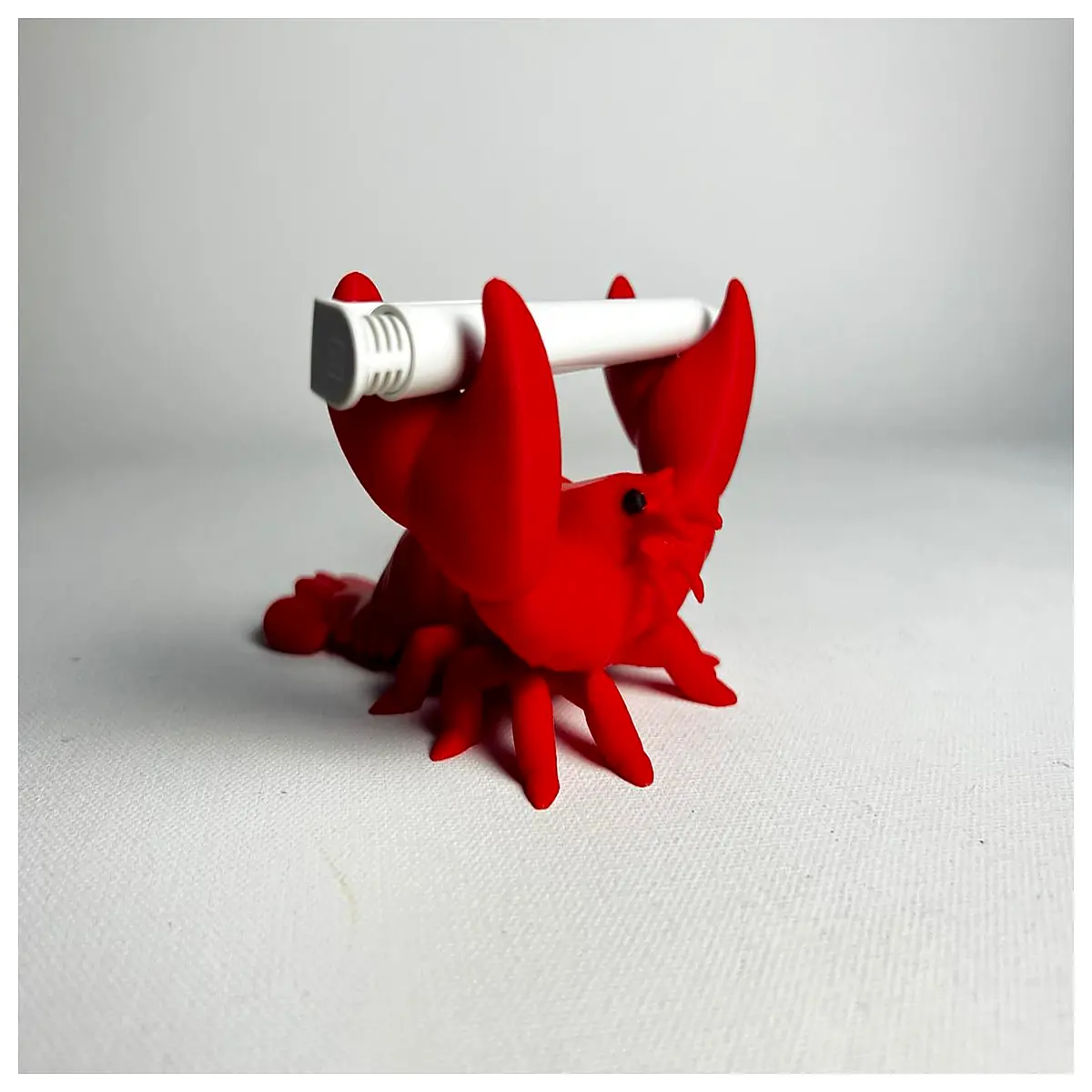 Lobster Pen Holder Desktop Decor Creative Figurine Office Organizer Gift Home Decor Lobster Shaped Desk Accessory