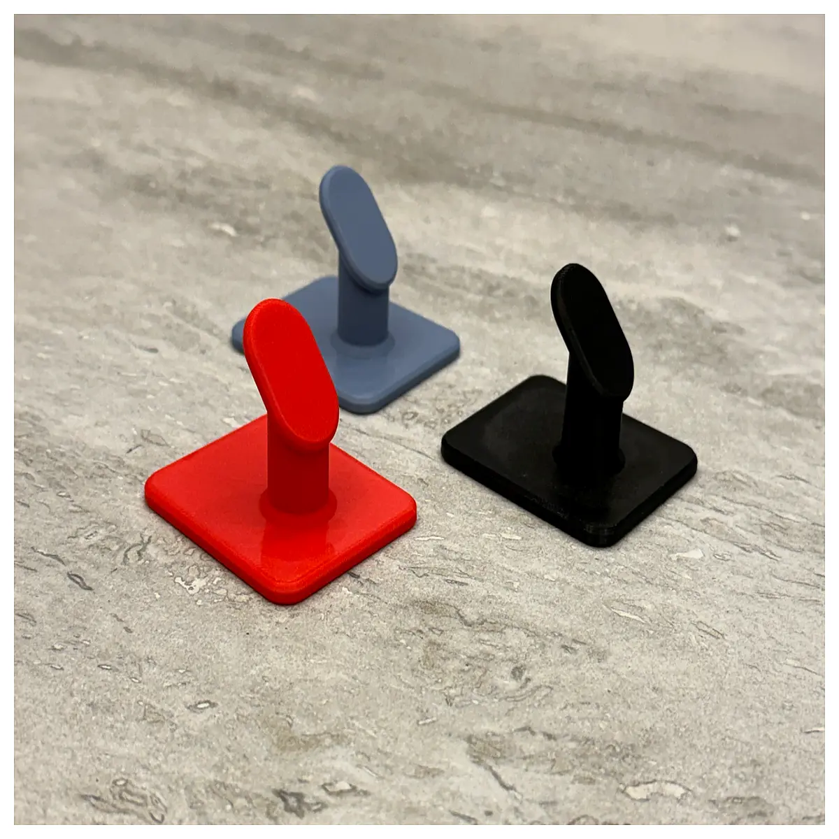 Modern Adhesive Wall Hooks No Drill Damage Wall Decor Strong Suction Hooks for Hanging Items Decorations