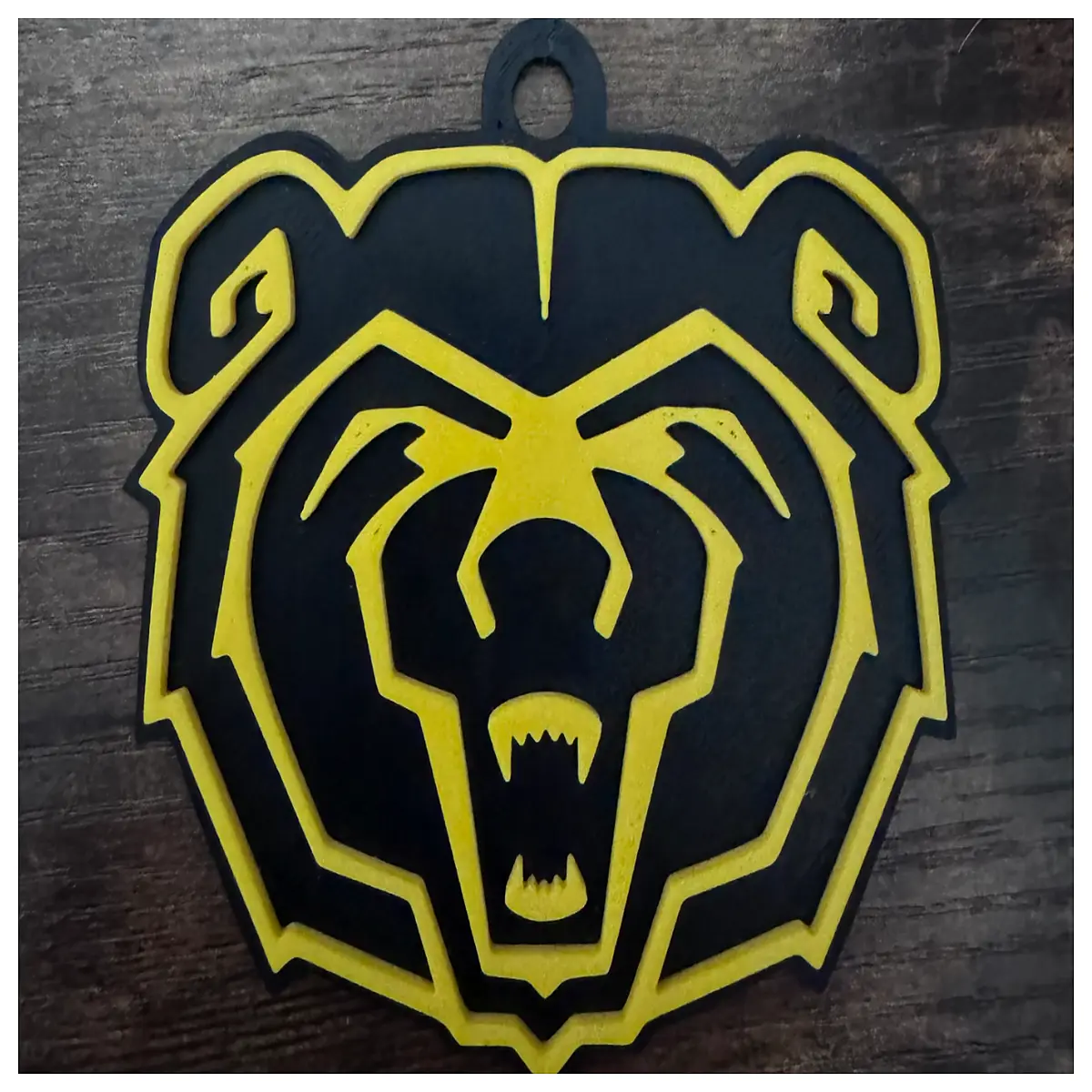 Brown Bear Cool Chain Pendants Mascot Chain Charms Bear Toy Accessories Bear Jewelry Roleplay Anime Merchandise