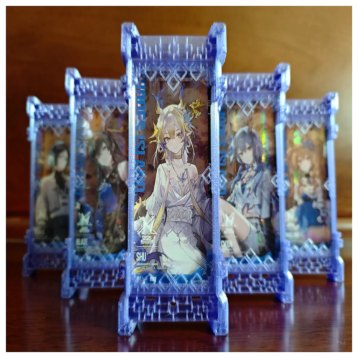 Arknights Pass Frame Ice Prism 50x100mm Photo Frame Pass Frame Photo Decor