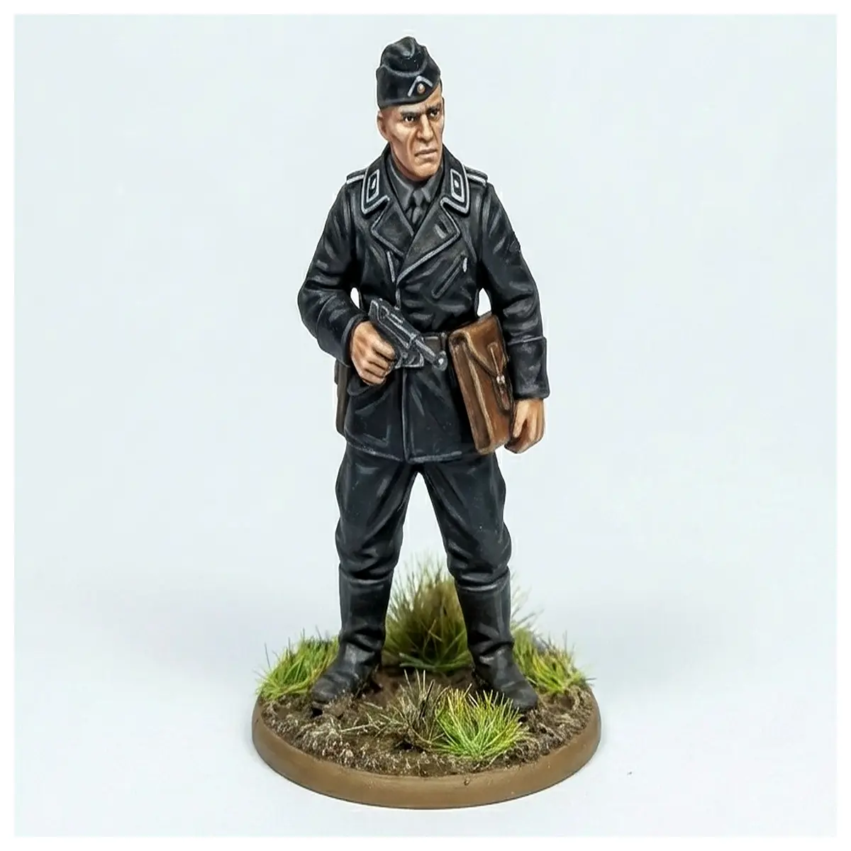 WWII Soldier Office Commander Desk Model War Game Tactical Figures Historical Collectible Toys