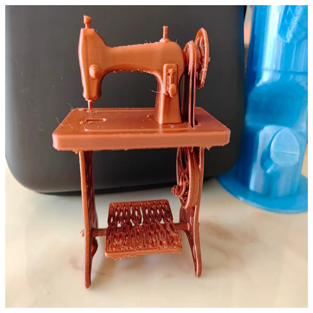 Vintage Sewing Machine Model Display Piece Retro Sewing Machine Decor Classic Antique Harvest Machine Collectible
