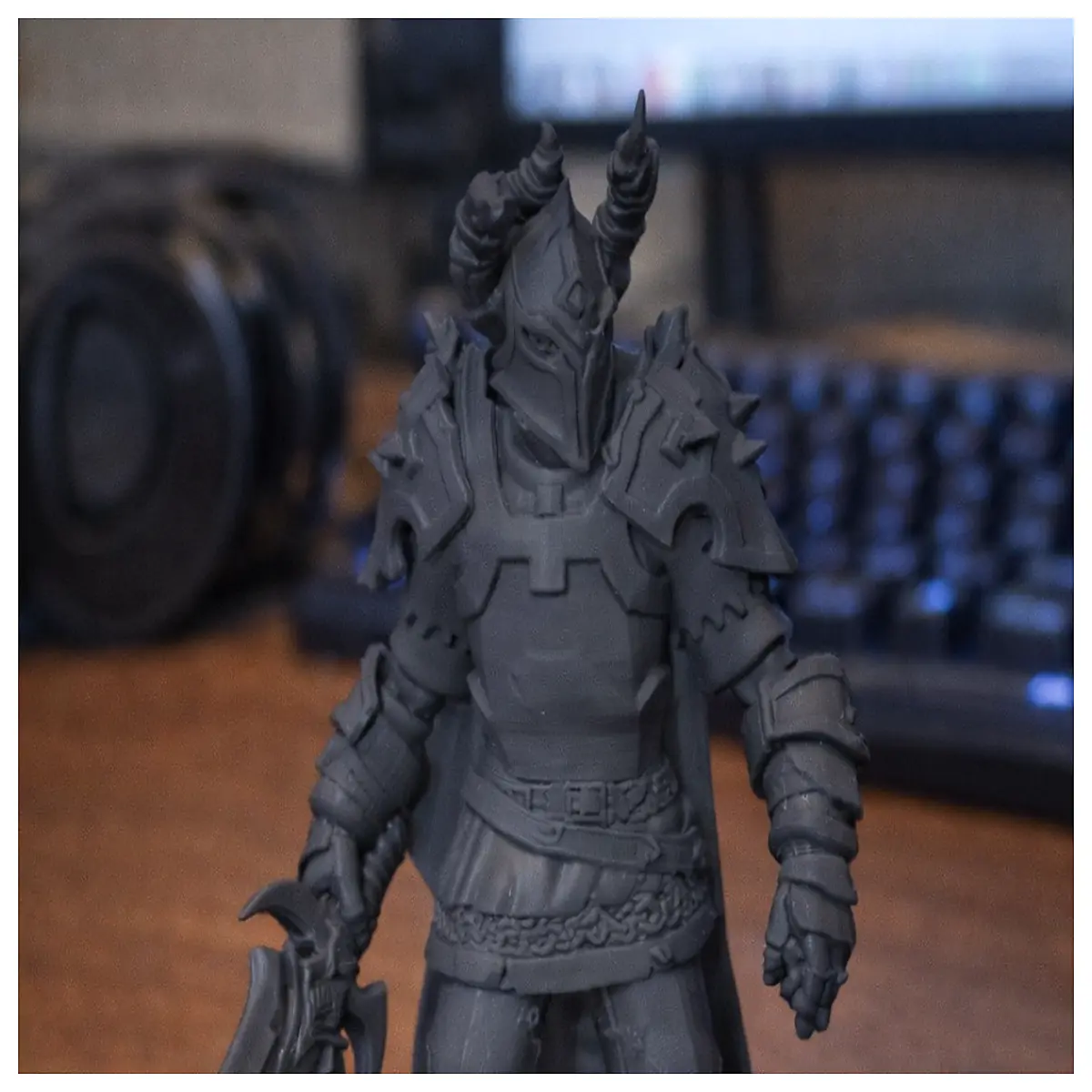 DND Miniature Heavy Knight Model Tabletop Games Battle Scenes Miniatures RPG Figures Collectible Toys