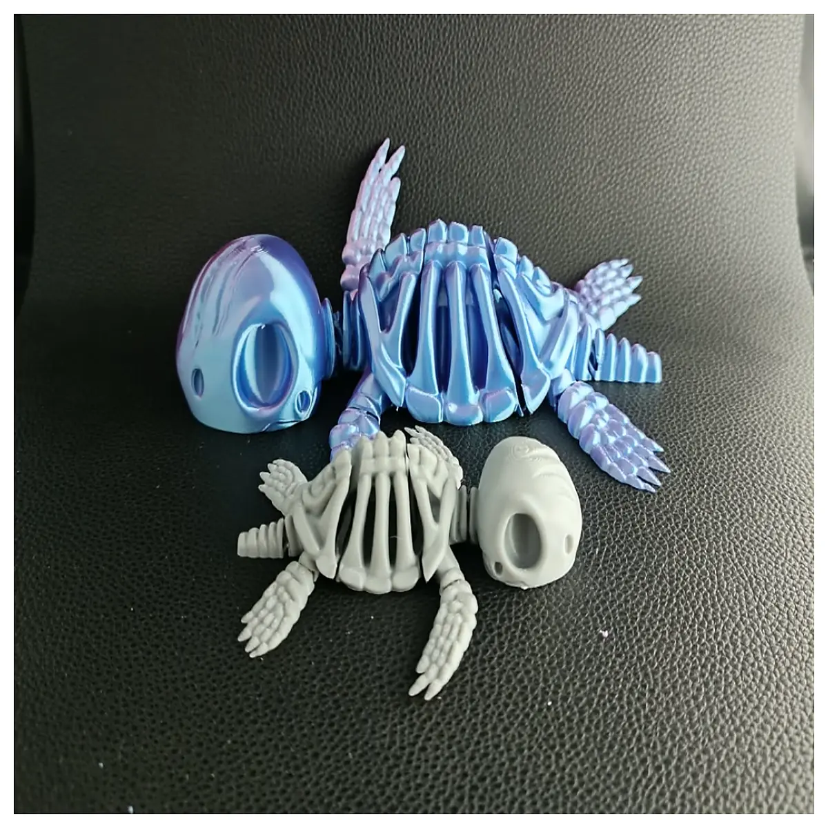 Articulated Skeleton Fidget Toy Stress Relief Puzzle Toy Hand Exercise Brain Teaser Fun Toy