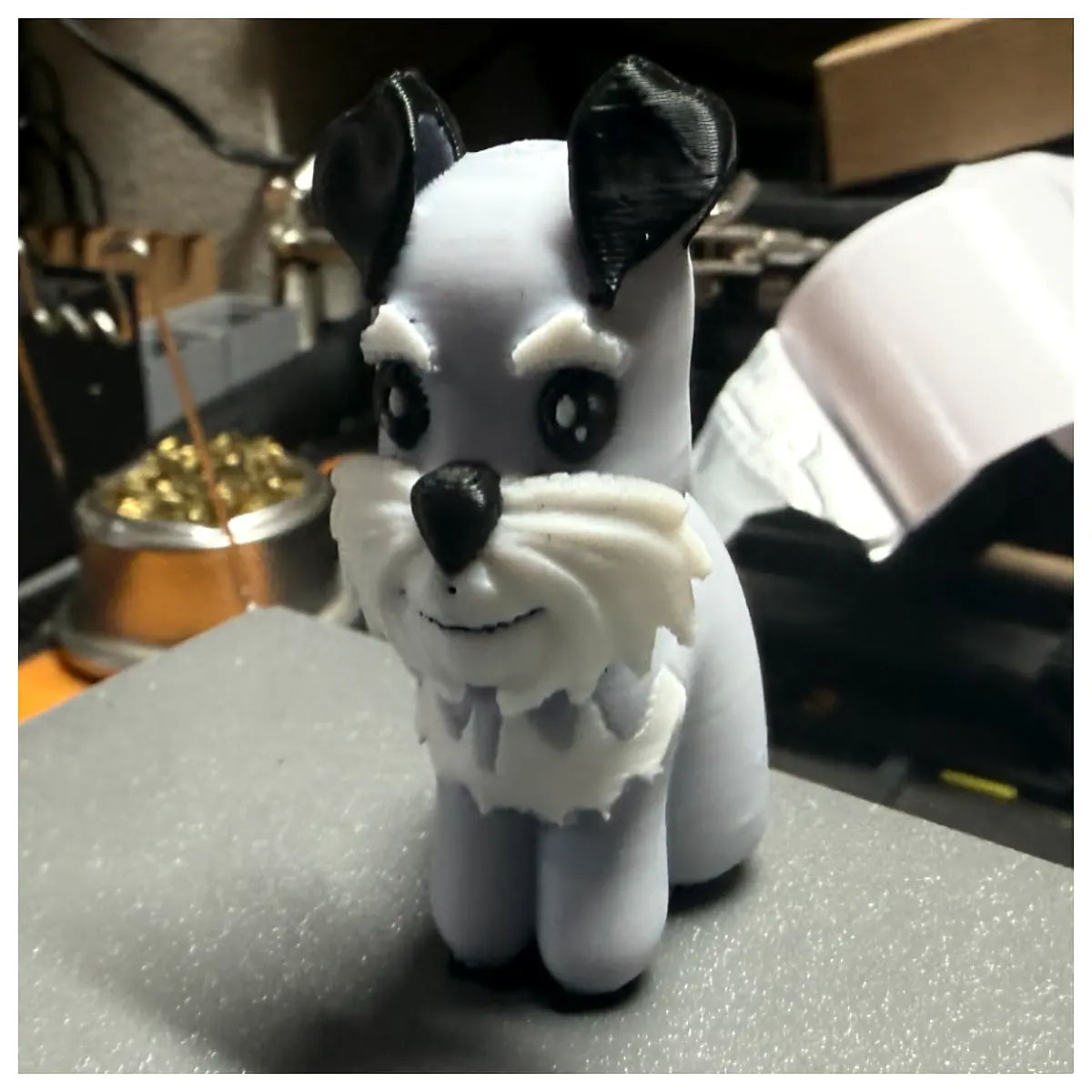 Scottish Terrier Scottie Dog Model Toy Pet Collection Dog Model Classic Breed Memorial