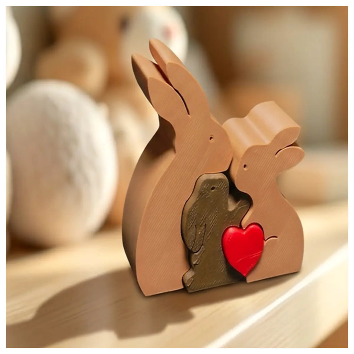 cute rabbit plush toy with design soft stuffed animal kids valentine s day bunny decor hugging pillow