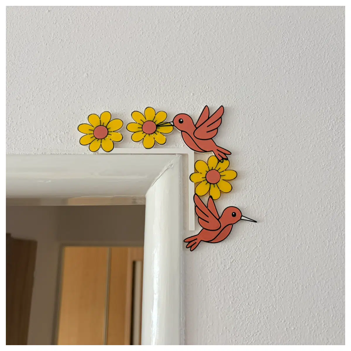 Spring Hummingbird Decor Hanging Ornament Indoor Garden Decoration Bird Model Hummingbird Toy Decorative Figurine