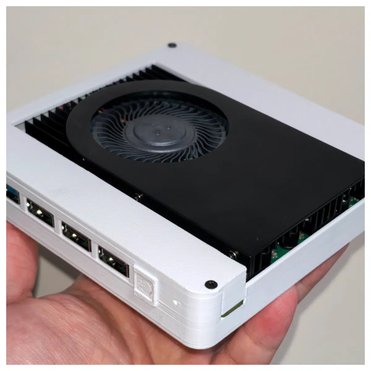 YanYu N305 Motherboard Case 2 0Gbps Network Card Shell Computer Accessories DIY Case Cooling Shell Suitable for DIY