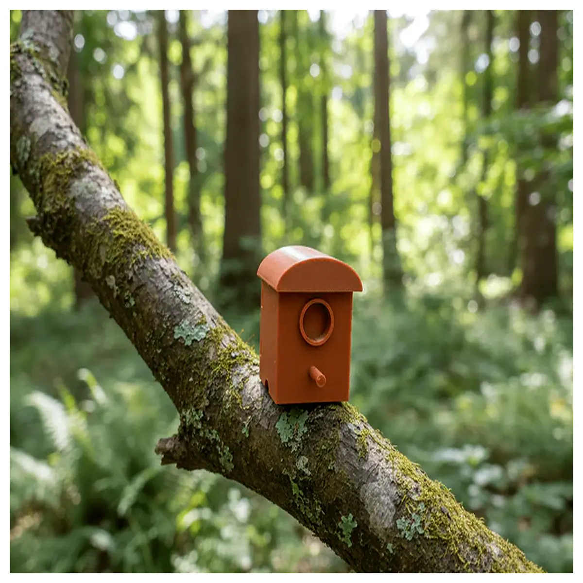 Mini Birdhouse Hanging Bird Feeder Bird Nesting Box Outdoor Garden Decoration Bird Accessories Bird Habitat