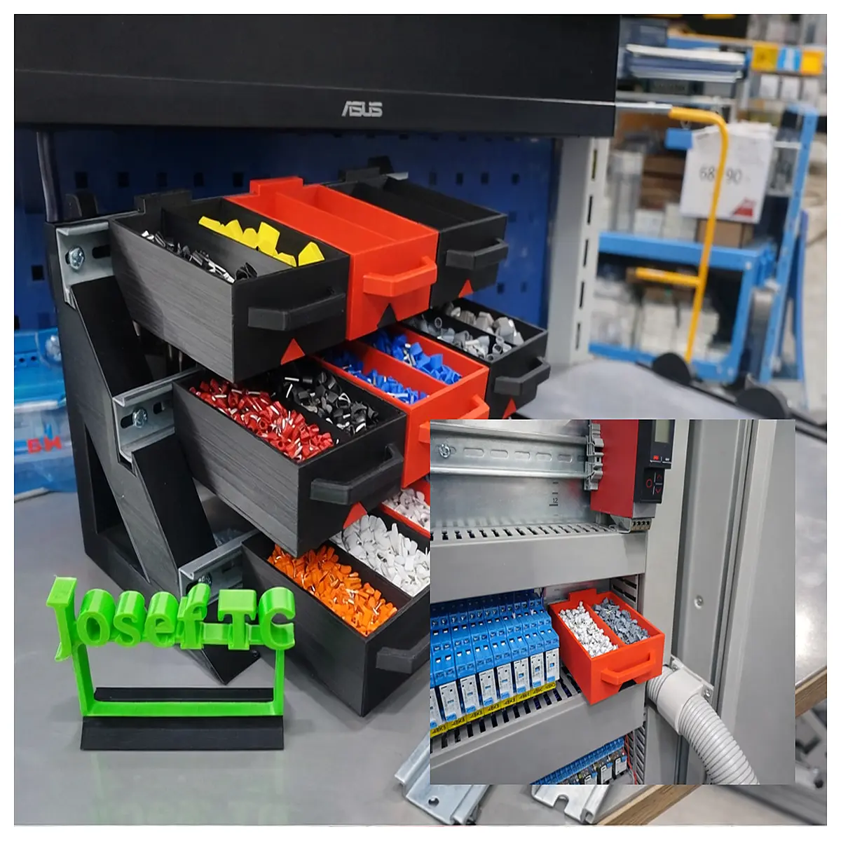 DIN Rail New Box Guide Housing Linear Motion System Rail Accessories Guide Device