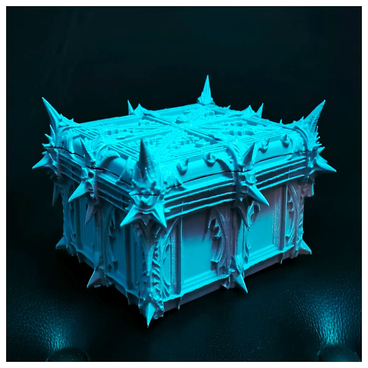 Gothic Jewelry Box Black Vintage Jewelry Storage Box Gift Box Container for Rings Necklaces Earrings Elegant Decor