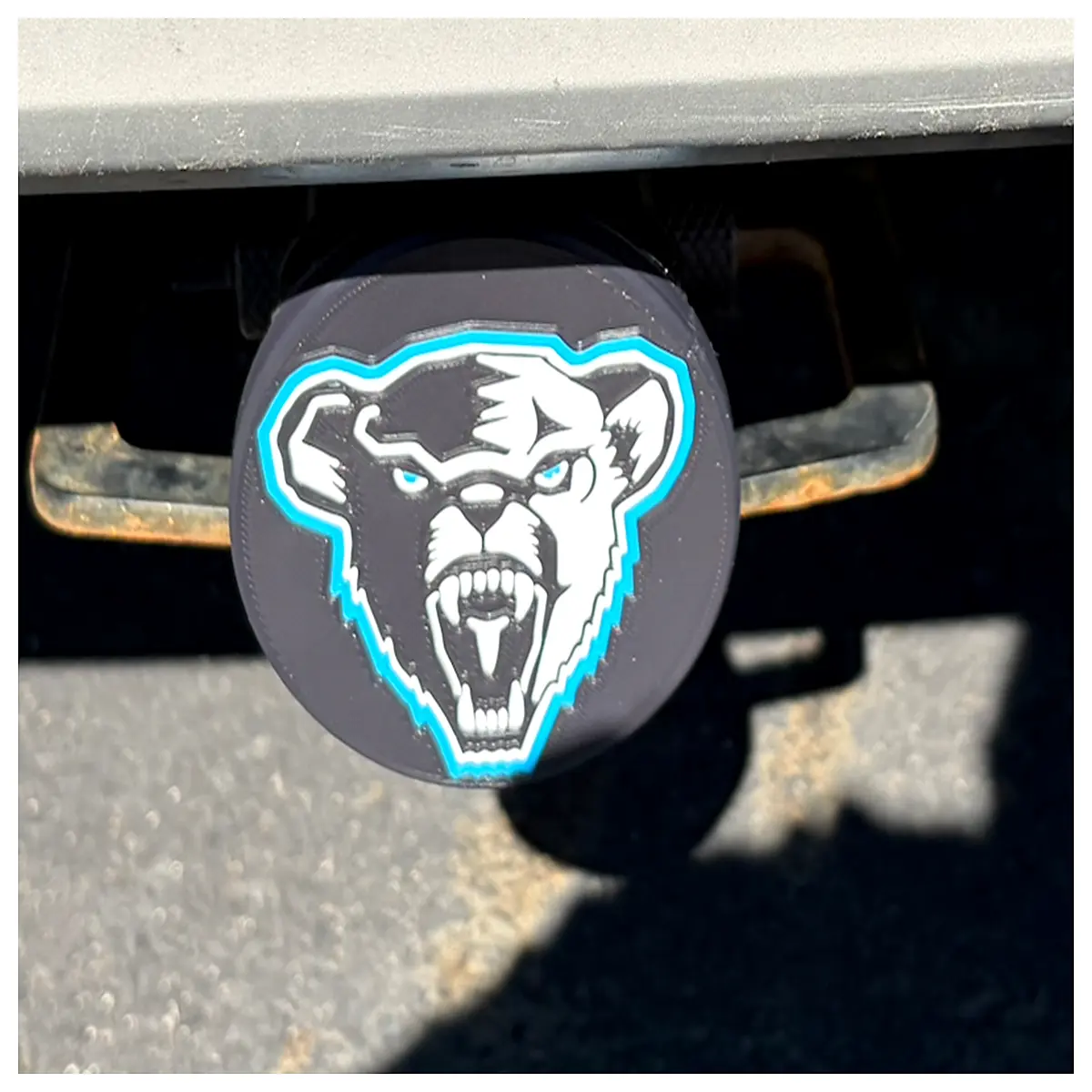 University of Maine Trailer Hook Cover 3rd Level Vehicle Mounting Hardware Car Accessories Trailer Hardware Auto Hook Vehicle Attachment