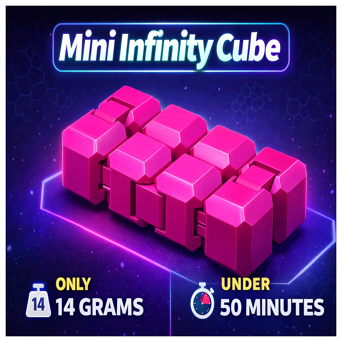 Mini Rotation Puzzle Toy Speed Cube Challenge Brain Teaser ful Cube