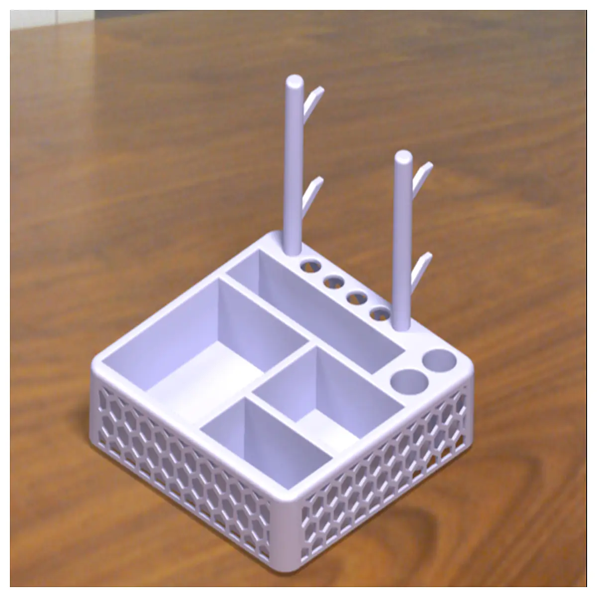 Desktop Storage Box Organizer Desk Storage Solutions Office Supplies Storage Container Small Box Organizer