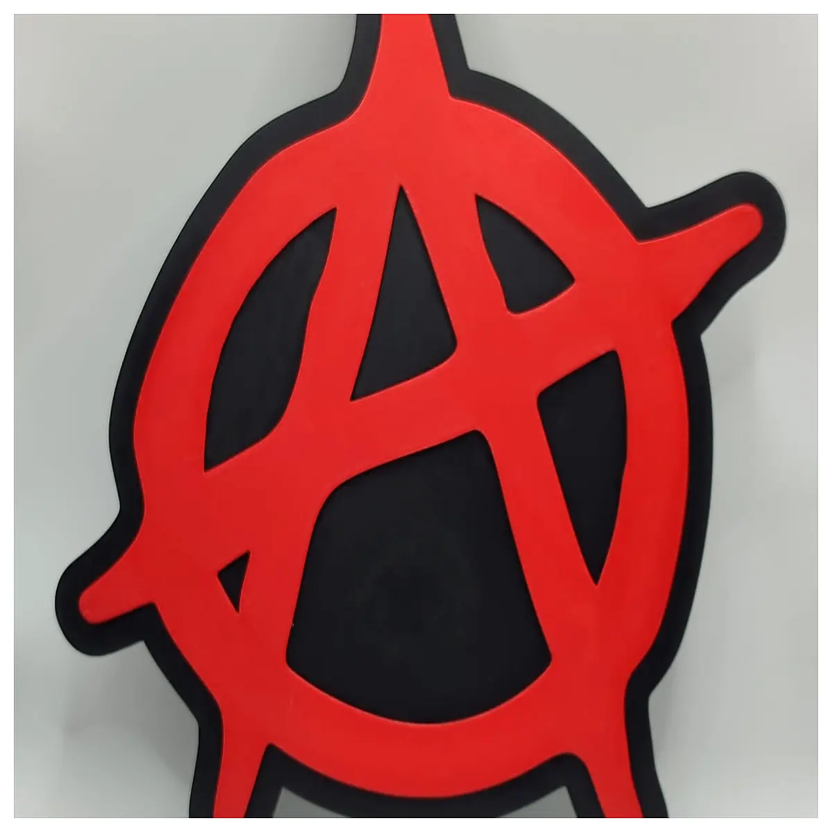 punk rock anarchy patch rebellious streetwear badge anti establishment enamel pin for jackets