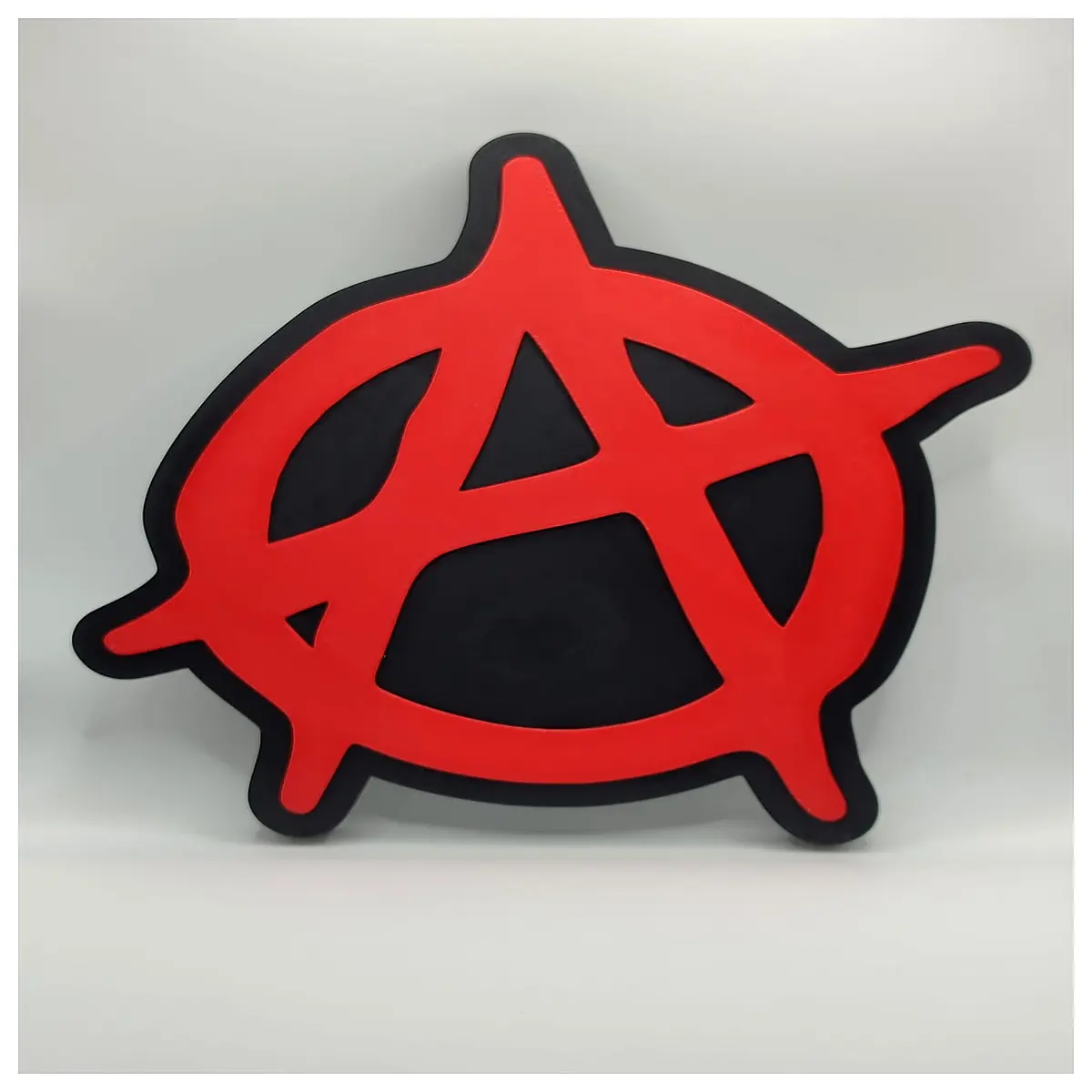 punk rock anarchy patch rebellious streetwear badge anti establishment enamel pin for jackets
