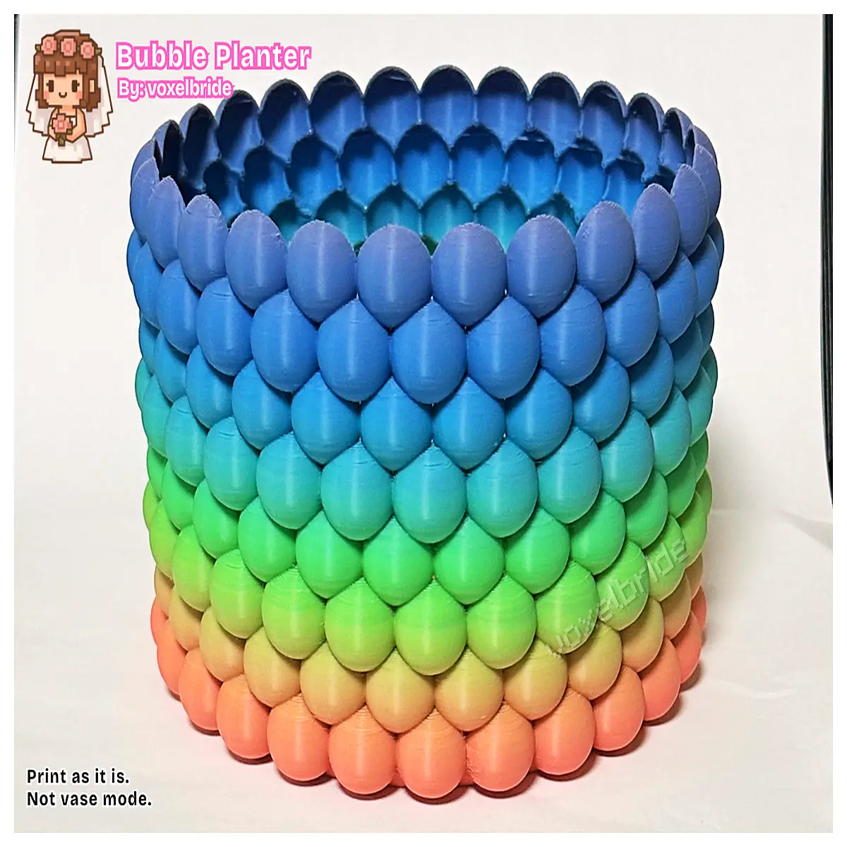 cute bubble planter with built in drainage net modern aesthetic flower pot for succulents and indoor plants self draining nursery container